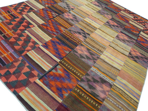 Image 1 of Patchwork - 412 x 308 cm - Tapis noué à la main