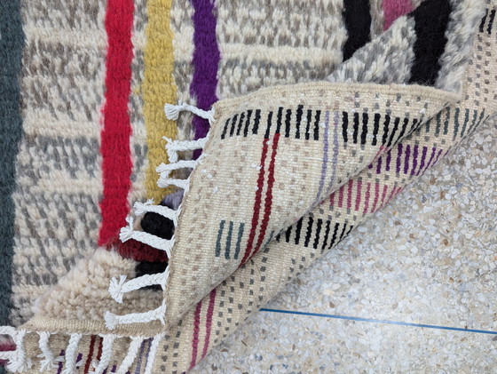 Image 1 of Tapis berbère - 250 Cm X 151 Cm - Laine colorée