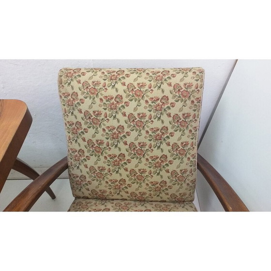 Image 1 of Ensemble de salon vintage H 269 par Jindřich Halabala, Tchécoslovaquie 1960