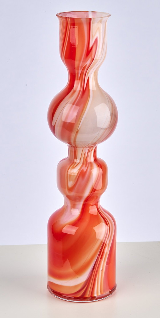 Image 1 of Vintage Carlo Moretti Vase en verre années 70