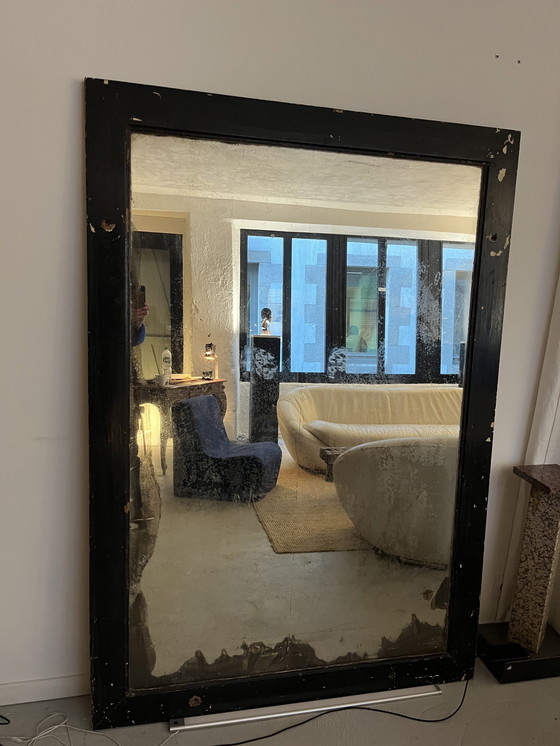 Image 1 of Miroir Ancien Grand Format 
