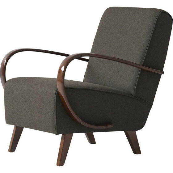 Image 1 of Fauteuil vintage de Jindřich Halabala, Tchécoslovaquie, années 1930