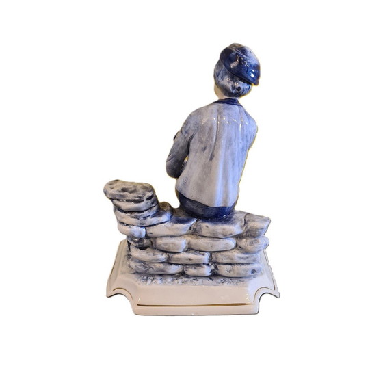 Image 1 of Statue de peintre en porcelaine italienne 1980/90s