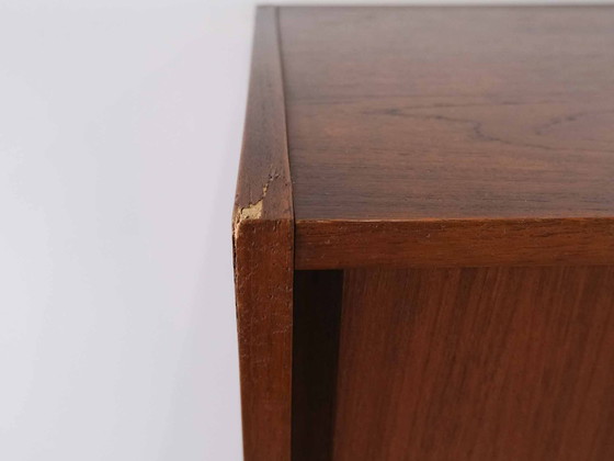 Image 1 of Vintage Teak Danish Highboard Cabinet Sideboard