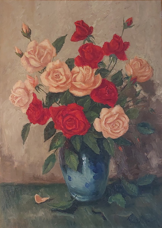 Image 1 of Nature morte aux roses