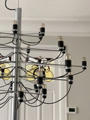 Lustre vintage Flos 2097/30 Gino Sarfatti
