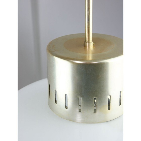 Image 1 of Lampe suspendue en opaline Mid Century