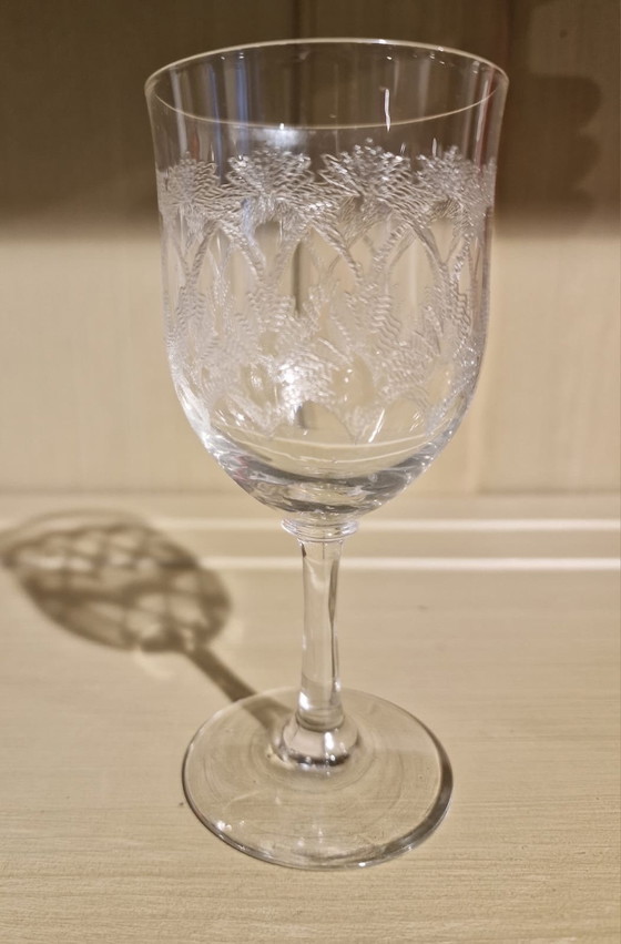 Image 1 of Ensemble de 9 verres anciens