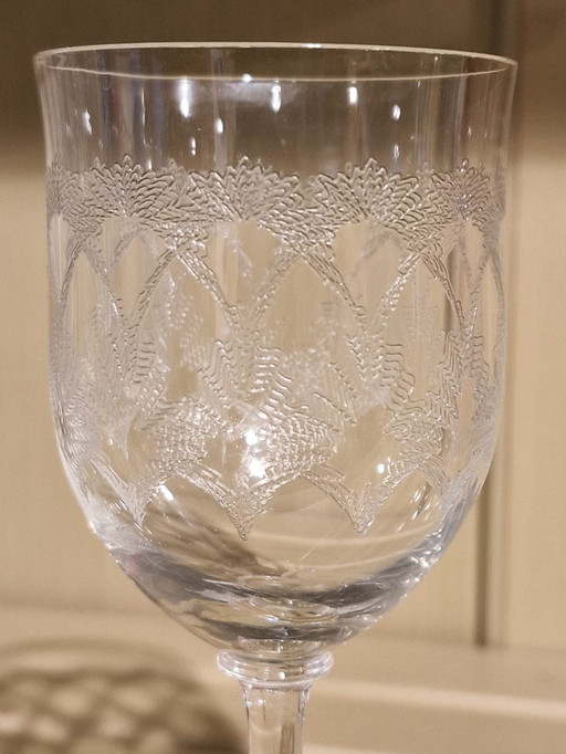 Ensemble de 9 verres anciens