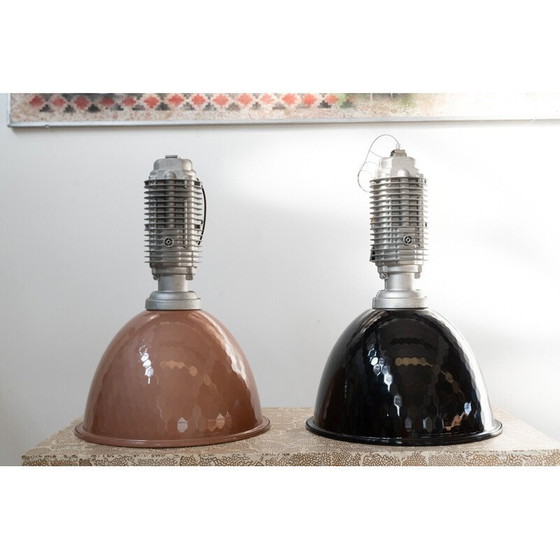 Image 1 of Ensemble de lampes suspendues industrielles vintage, années 1990