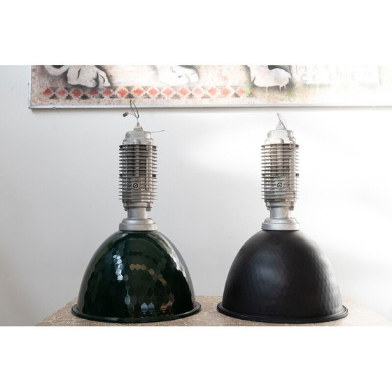 Image 1 of Ensemble de lampes suspendues industrielles vintage, années 1990
