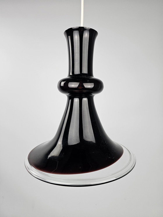 Image 1 of Holmegaard Lampe pendante en verre design danois Michael Bang