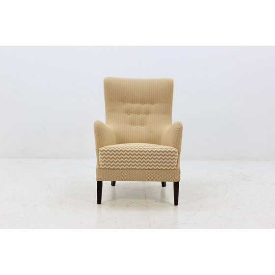 Image 1 of Paire de chaises longues vintage Scandinave 1950