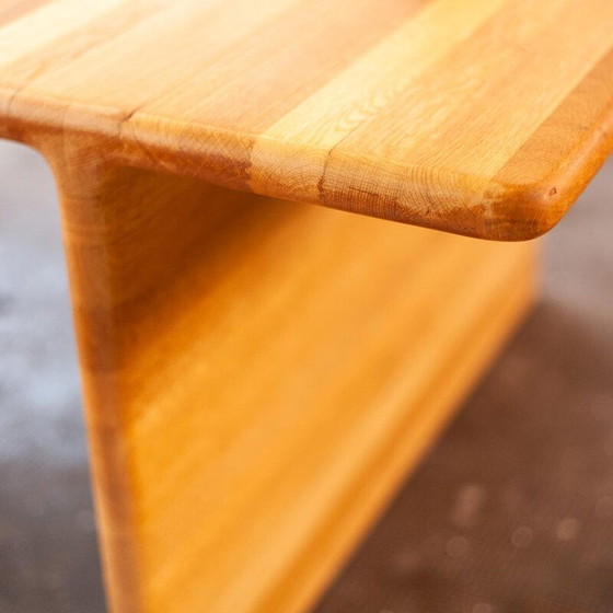 Image 1 of Table basse vintage en chêne pour Leolux, 1970