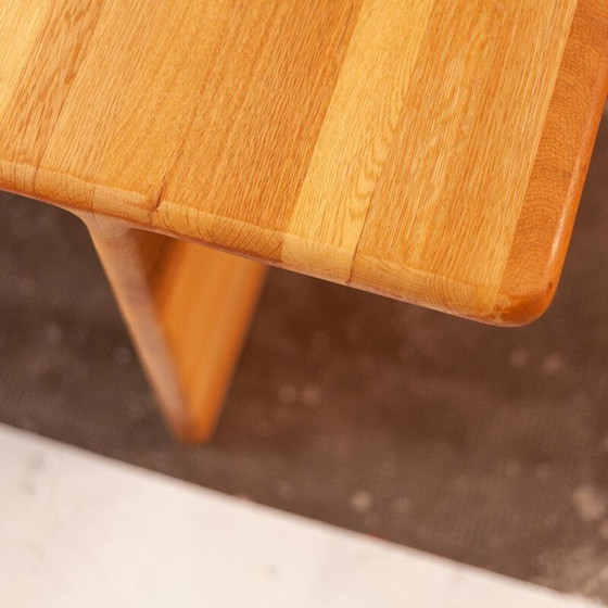 Image 1 of Table basse vintage en chêne pour Leolux, 1970