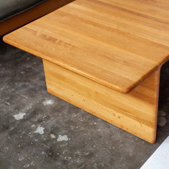 Image 1 of Table basse vintage en chêne pour Leolux, 1970