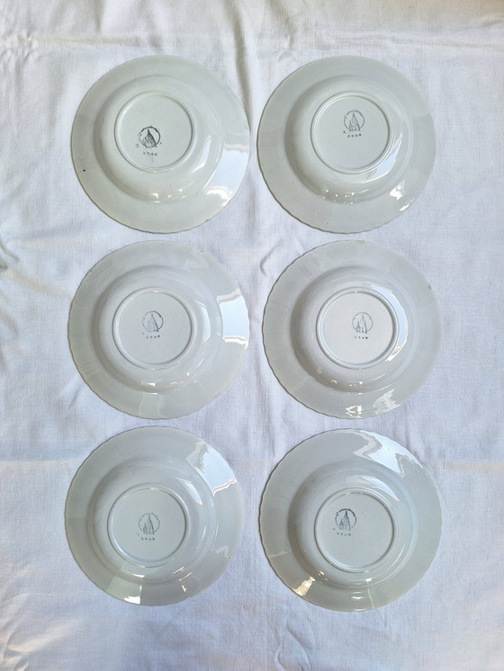 Image 1 of Assiettes L'Amandinoise Vintage