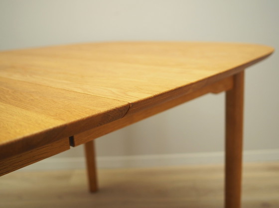 Image 1 of Table en frêne, Design danois, 1960S, Designer : Gunnar Falsig, Fabricant : Holstebro Möbelfabrik