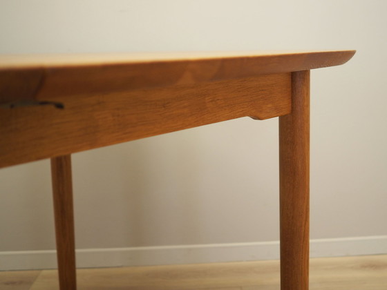 Image 1 of Table en frêne, Design danois, 1960S, Designer : Gunnar Falsig, Fabricant : Holstebro Möbelfabrik