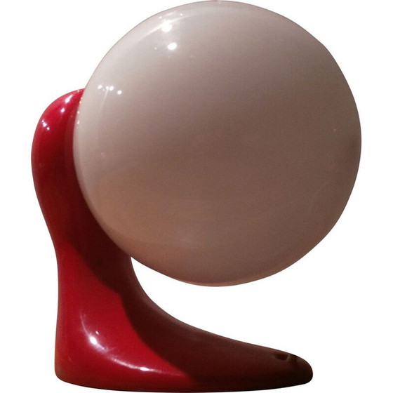 Image 1 of Lampe de table vintage en porcelaine 1980