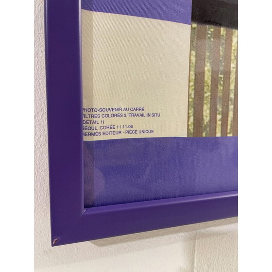 Image 1 of Vintage souvenir photo by Daniel Buren for Hermès