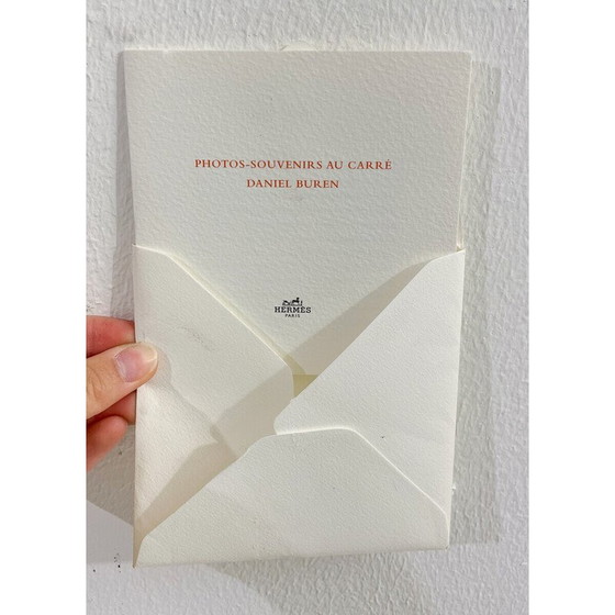 Image 1 of Vintage souvenir photo by Daniel Buren for Hermès