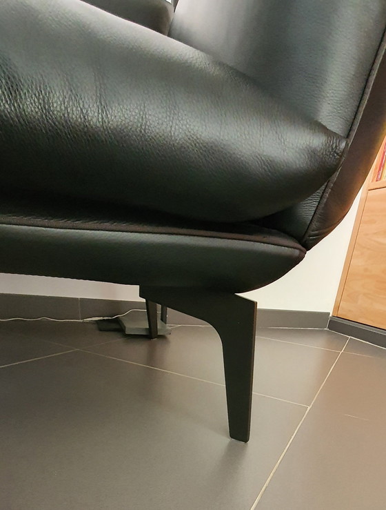 Image 1 of Canapé Cuir Type Méridienne