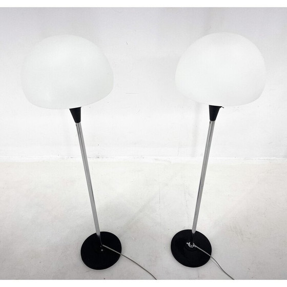 Image 1 of Paire de lampadaires vintage par Jaroslav Bejvl pour Lidokov, années 1960