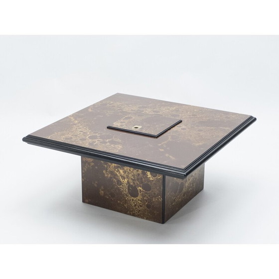 Image 1 of Table basse vintage en laiton, 1970