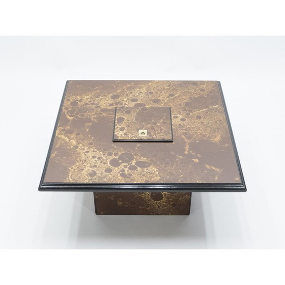 Image 1 of Table basse vintage en laiton, 1970