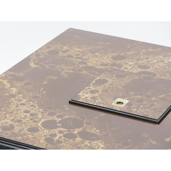 Image 1 of Table basse vintage en laiton, 1970