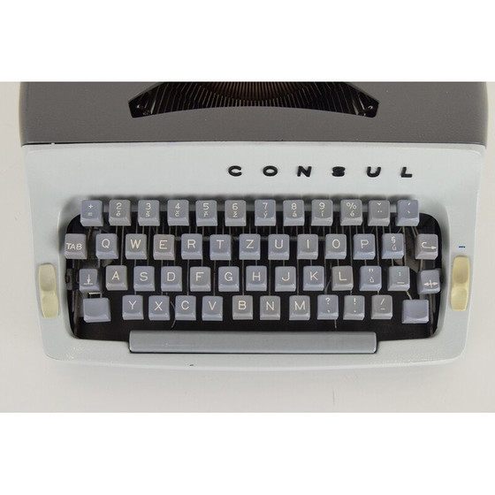 Image 1 of Machine à écrire du milieu du siècle, Tchécoslovaquie Années 1960