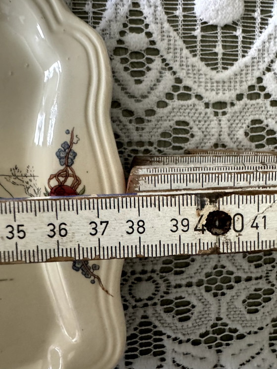 Image 1 of Plat à gâteaux Obernai Decor Faïence