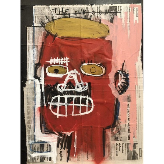 Image 1 of Huile sur toile vintage de Julien Moro-lin, France