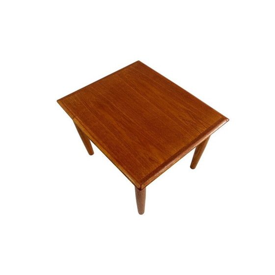 Image 1 of Table d'appoint vintage en teck danois par Axel Christensen pour Aoc, 1960s