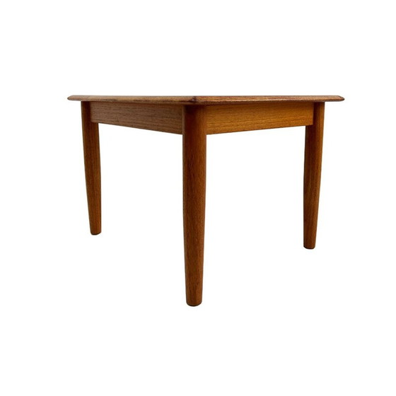 Image 1 of Table d'appoint vintage en teck danois par Axel Christensen pour Aoc, 1960s