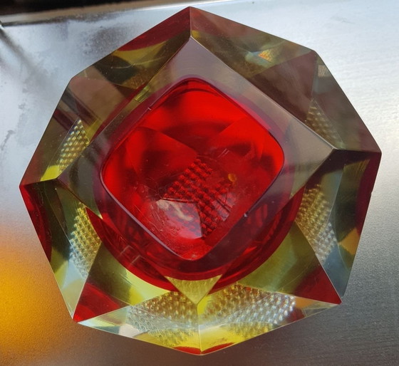 Image 1 of Bol en verre vintage Sommerso, 1950S