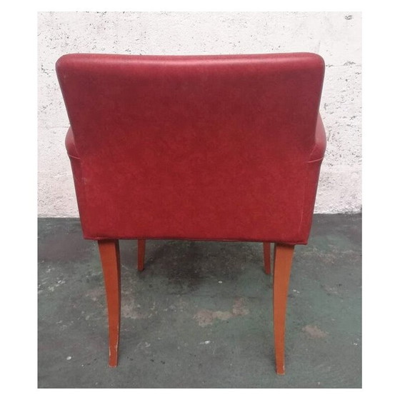 Image 1 of Fauteuil bridge vintage en bois massif par Didier Gomez pour Ligne Roset