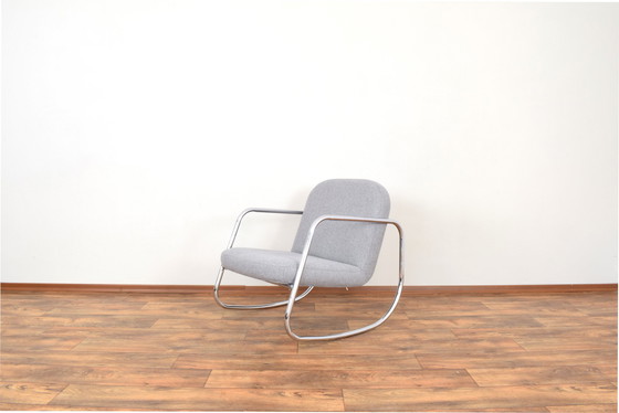 Image 1 of Fauteuil à bascule allemand Bauhaus, années 1960.