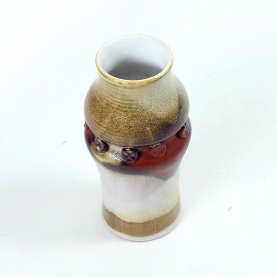 Image 1 of Vase en céramique à finition émaillée, Mid Century, Tchécoslovaquie, années 1960