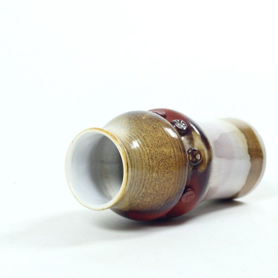 Image 1 of Vase en céramique à finition émaillée, Mid Century, Tchécoslovaquie, années 1960