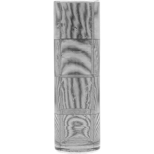 Vase en verre vintage art optique Sydney Cash design for Moma New York