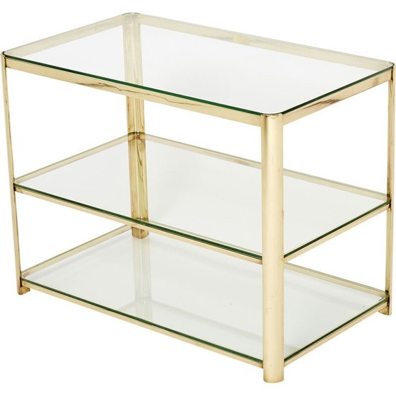 Image 1 of Table d'appoint en bronze vintage par J.T. Lepelletier pour Broncz, 1960