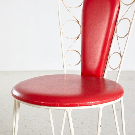 Image 1 of Ensemble de jardin en métal vintage 1960