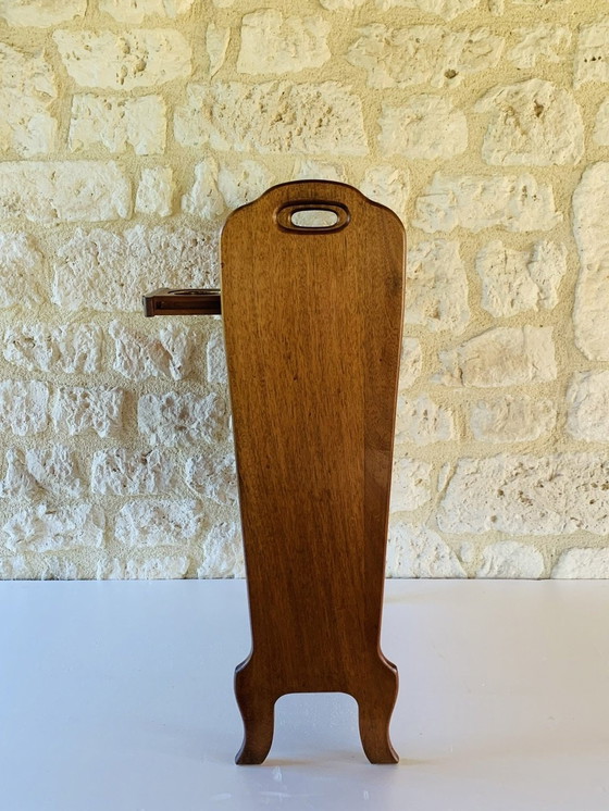 Image 1 of Table d'appoint vintage avec porte-revues, années 1960