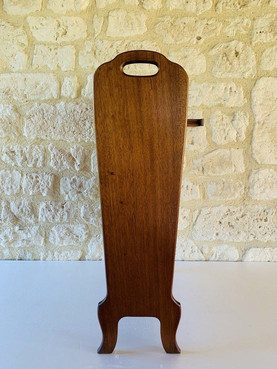 Image 1 of Table d'appoint vintage avec porte-revues, années 1960