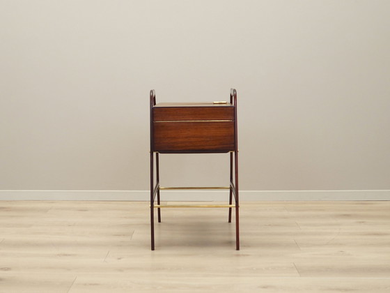 Image 1 of Table de couture en noyer, Design italien, 1970S, Production : Italie