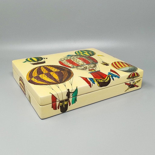 1970S Original Gorgeous Box By Piero Fornasetti. Fabriqué en Italie