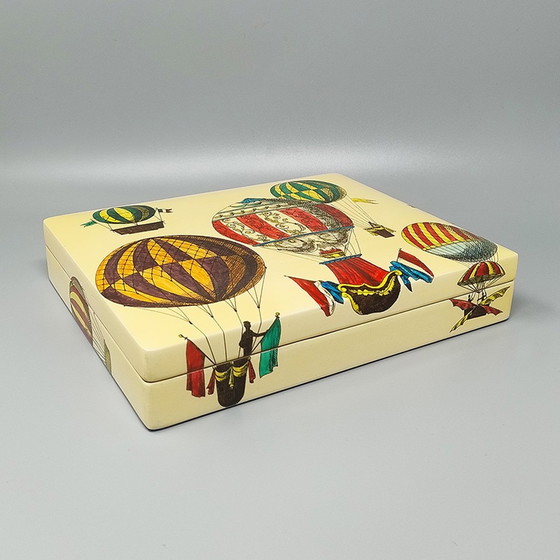 Image 1 of 1970S Original Gorgeous Box By Piero Fornasetti. Fabriqué en Italie