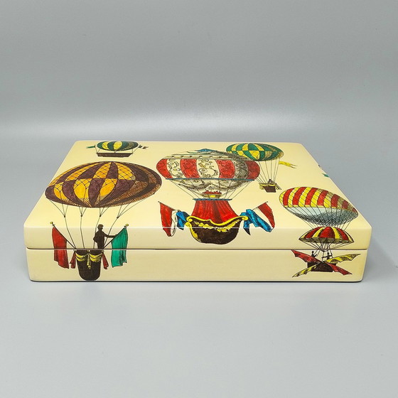 Image 1 of 1970S Original Gorgeous Box By Piero Fornasetti. Fabriqué en Italie